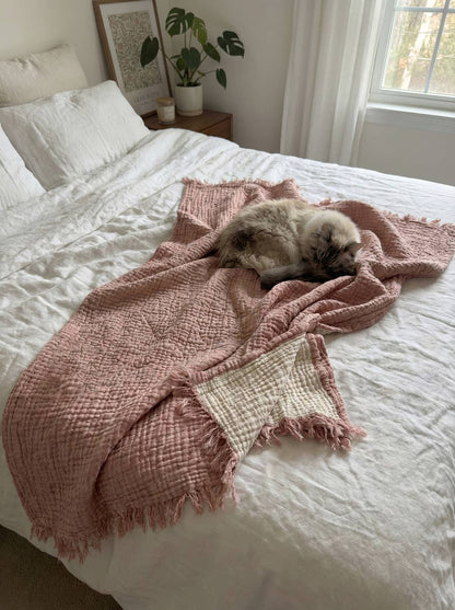Organic Cotton Throw