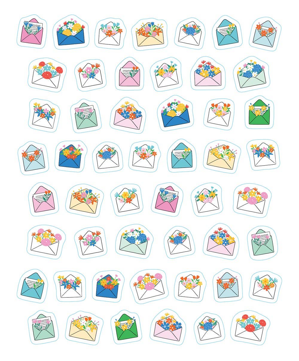 So. Many. Snail Mail Stickers.
