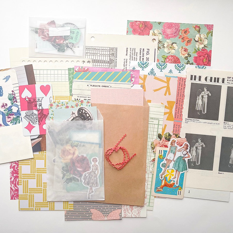 Frivolous Dry Goods Kit Ephemera Packs