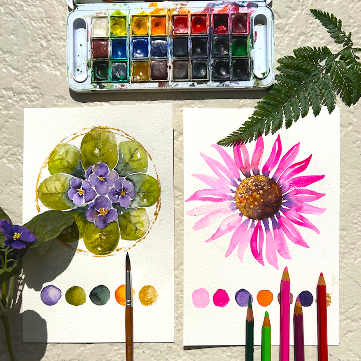 The Paper Seahorse Classes May 2nd 2026 1 - 3p Flower Mandalas