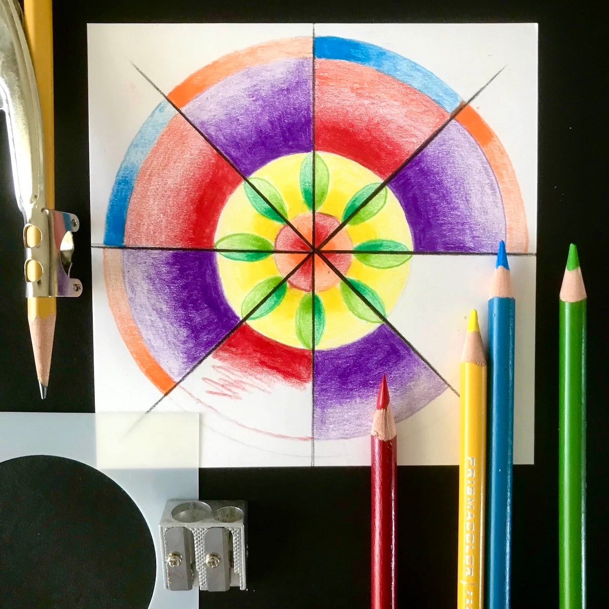 The Paper Seahorse Classes May 2nd 2026 1 - 3p Flower Mandalas