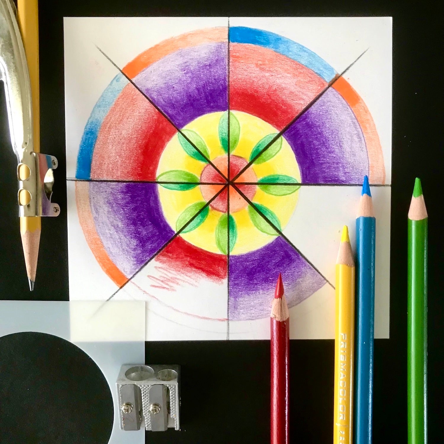 The Paper Seahorse Classes May 2nd 2026 1 - 3p Flower Mandalas