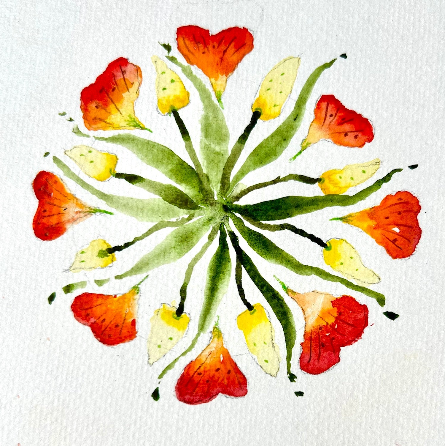 The Paper Seahorse Classes May 2nd 2026 1 - 3p Flower Mandalas