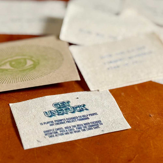 Frivolous Dry Goods Get UnStuck Cards