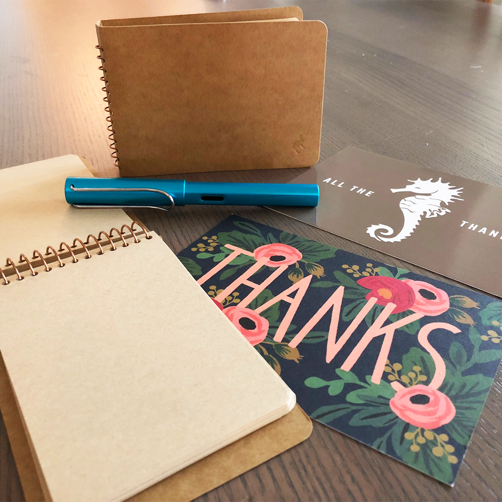 The Paper Seahorse Classes May 23rd 2024 6 - 8p Gratitude Journaling: In-Person Experience