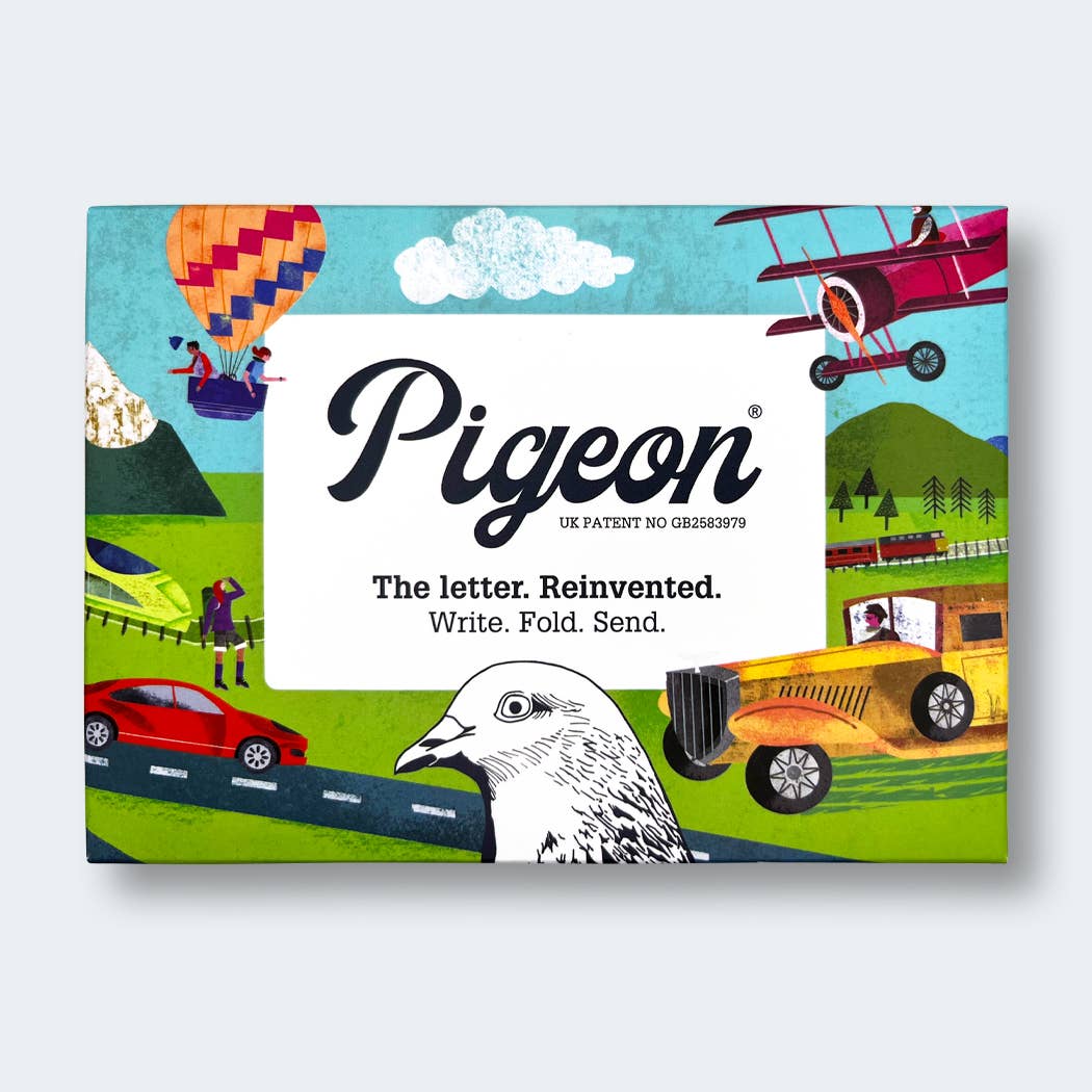 pigeonposted Hop-on-Board Pigeon letter pack