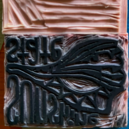 The Paper Seahorse Classes Saturday February 7th 2026 2 - 4p Ink Block Carving