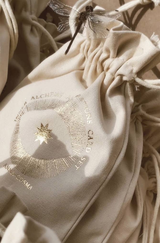 Anna Cosma INNER ALCHEMY AFFIRMATIONS - CARD SET - DECK - GOLD EDITION