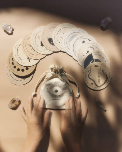 Anna Cosma INNER ALCHEMY AFFIRMATIONS - CARD SET - DECK - GOLD EDITION