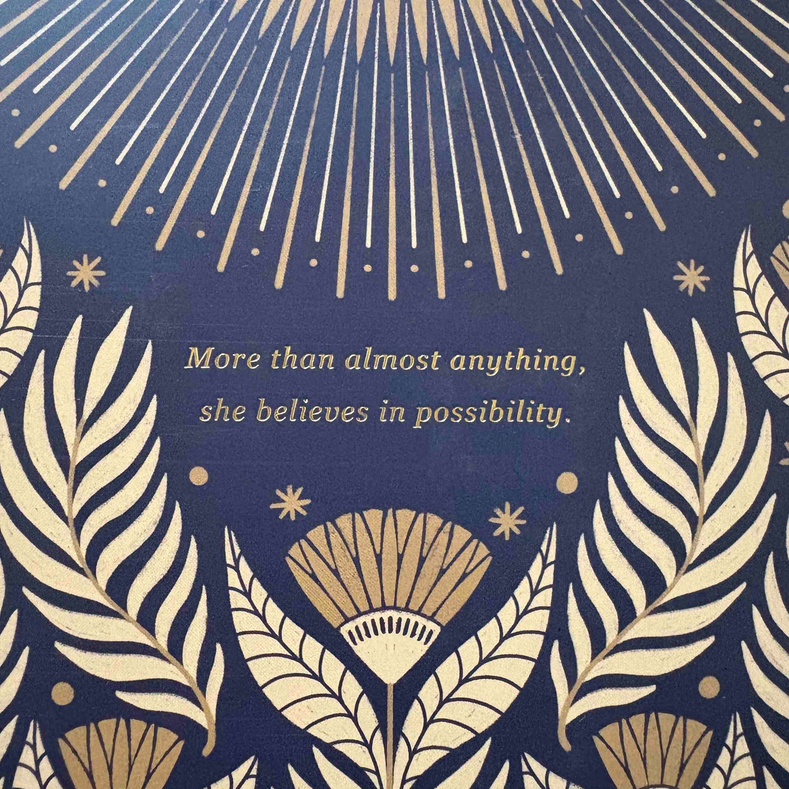 Compendium Notebook She believes in possibilities Live. Inspired: Notebooks