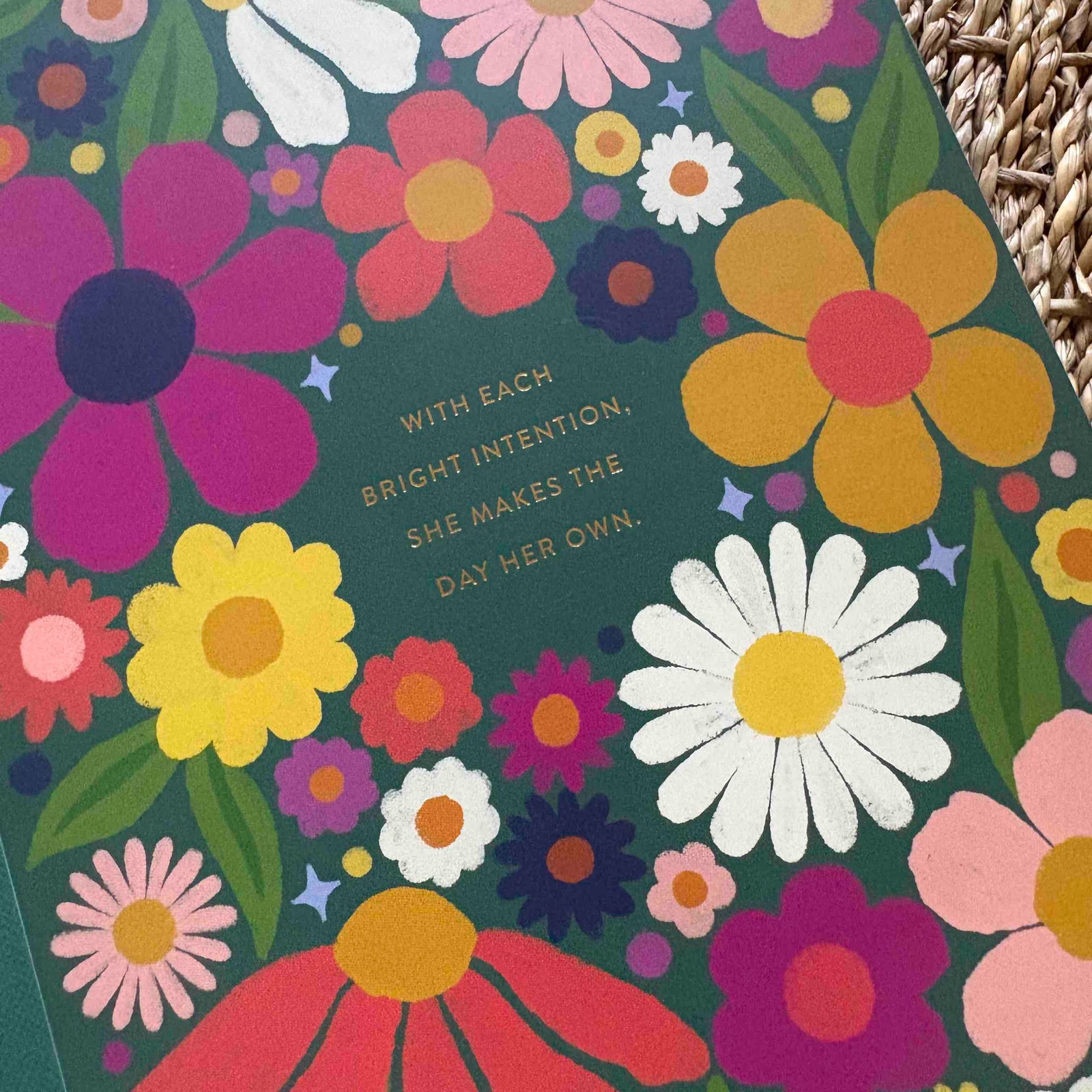 Compendium Notebook She makes the day her own Live. Inspired: Notebooks