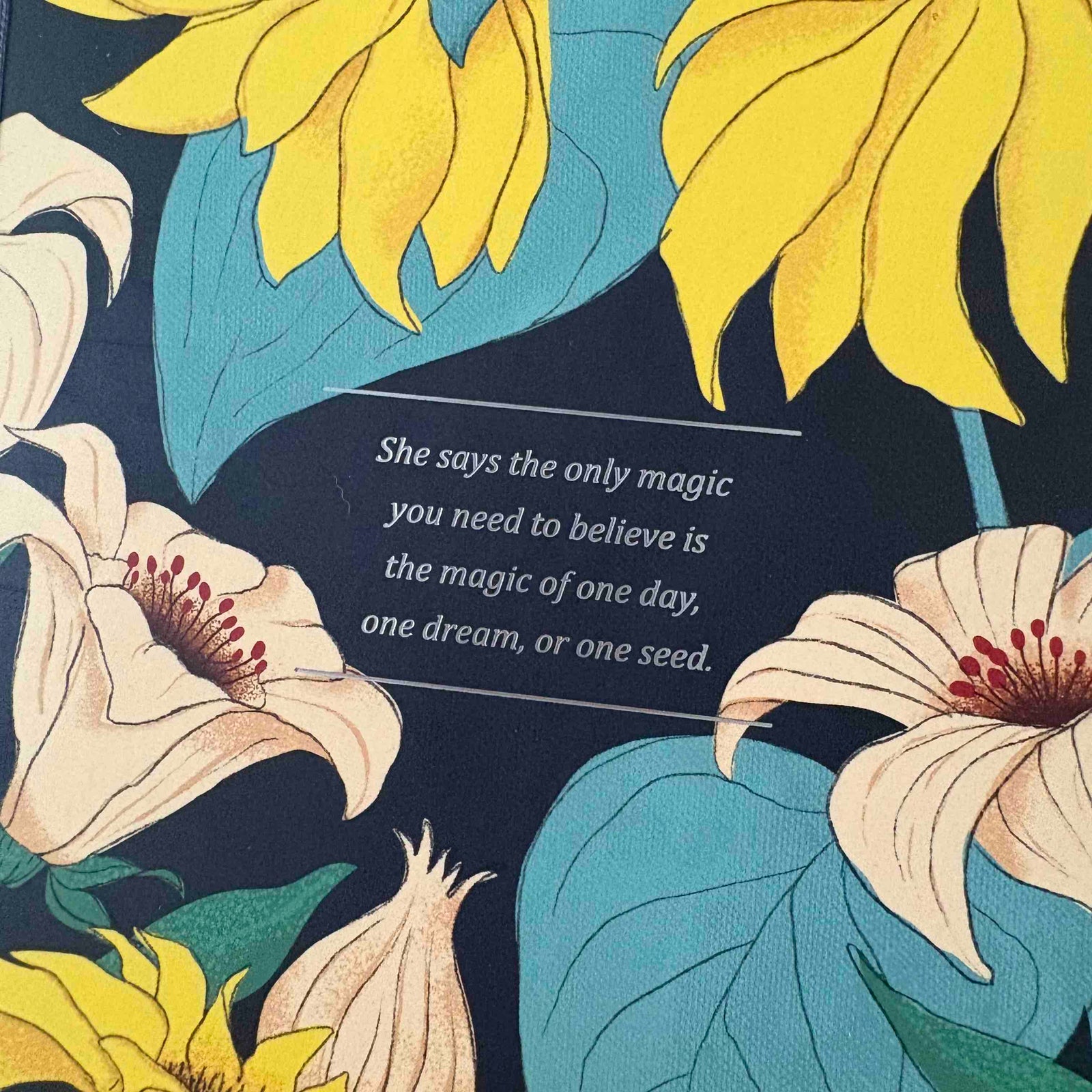 Compendium Notebook She says the only magic Live. Inspired: Notebooks