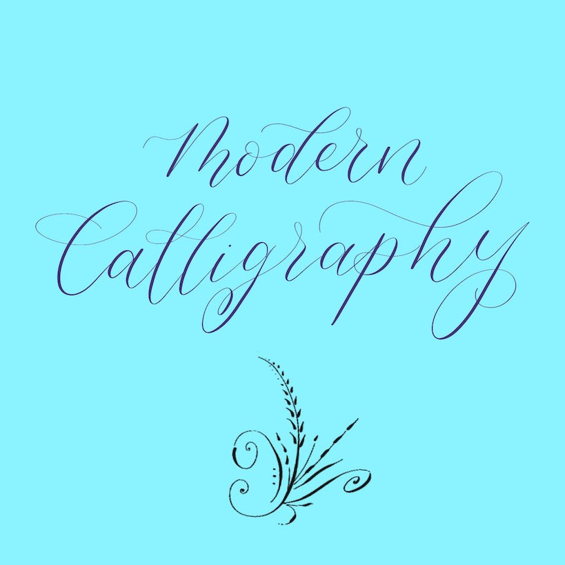 The Paper Seahorse Classes November 4th 12 -3p Modern Calligraphy