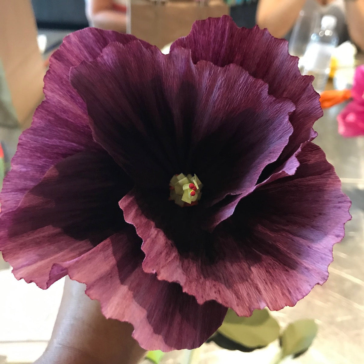 The Paper Seahorse Class May 9th 2026 10 - 12:30p Paper Flowers