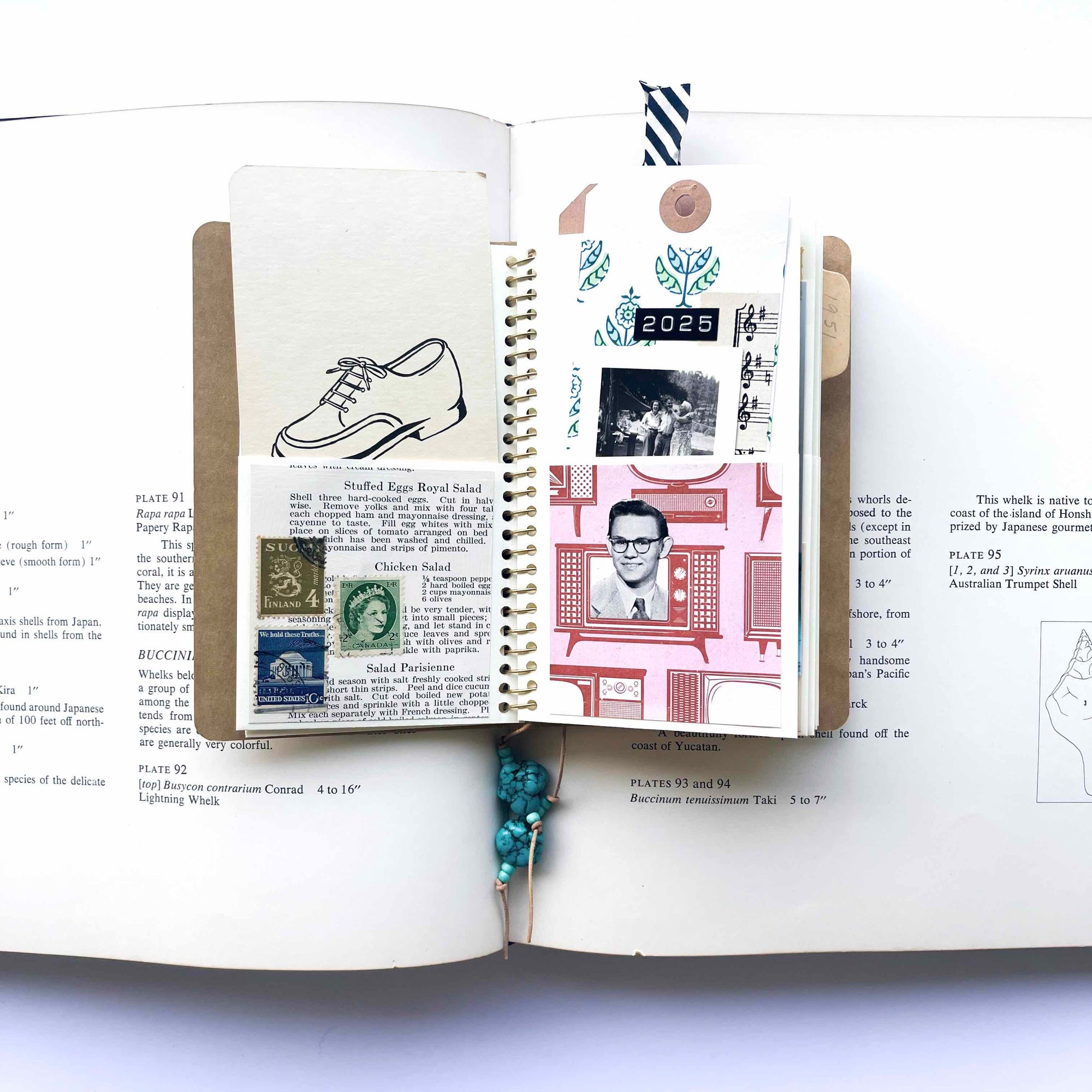 The Paper Seahorse Class June 21st 2025 1:30 - 4:30p Paper Pocket Journaling