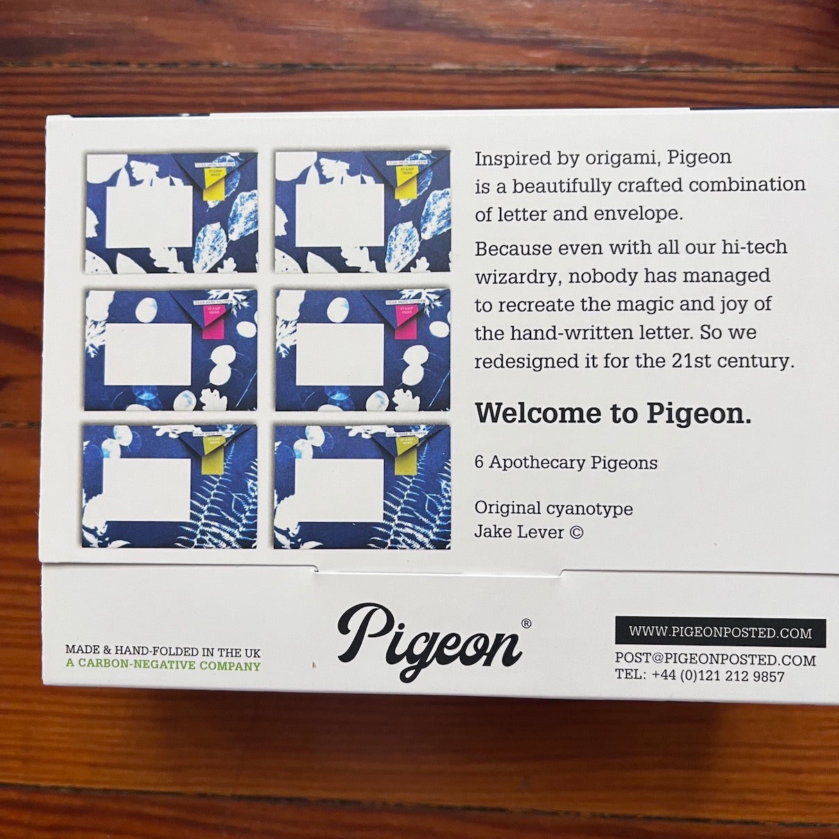 Pigeon Posted Stationery Pigeon Posted: Self Mailer Stationery Sets