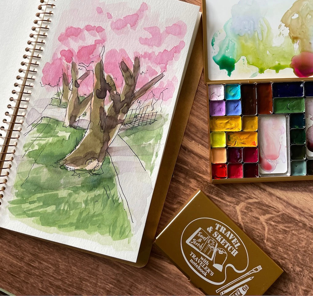 Designphil Accessories TRAVELER'S COMPANY Pocket Palette: Limited Edition TRAVEL & SKETCH