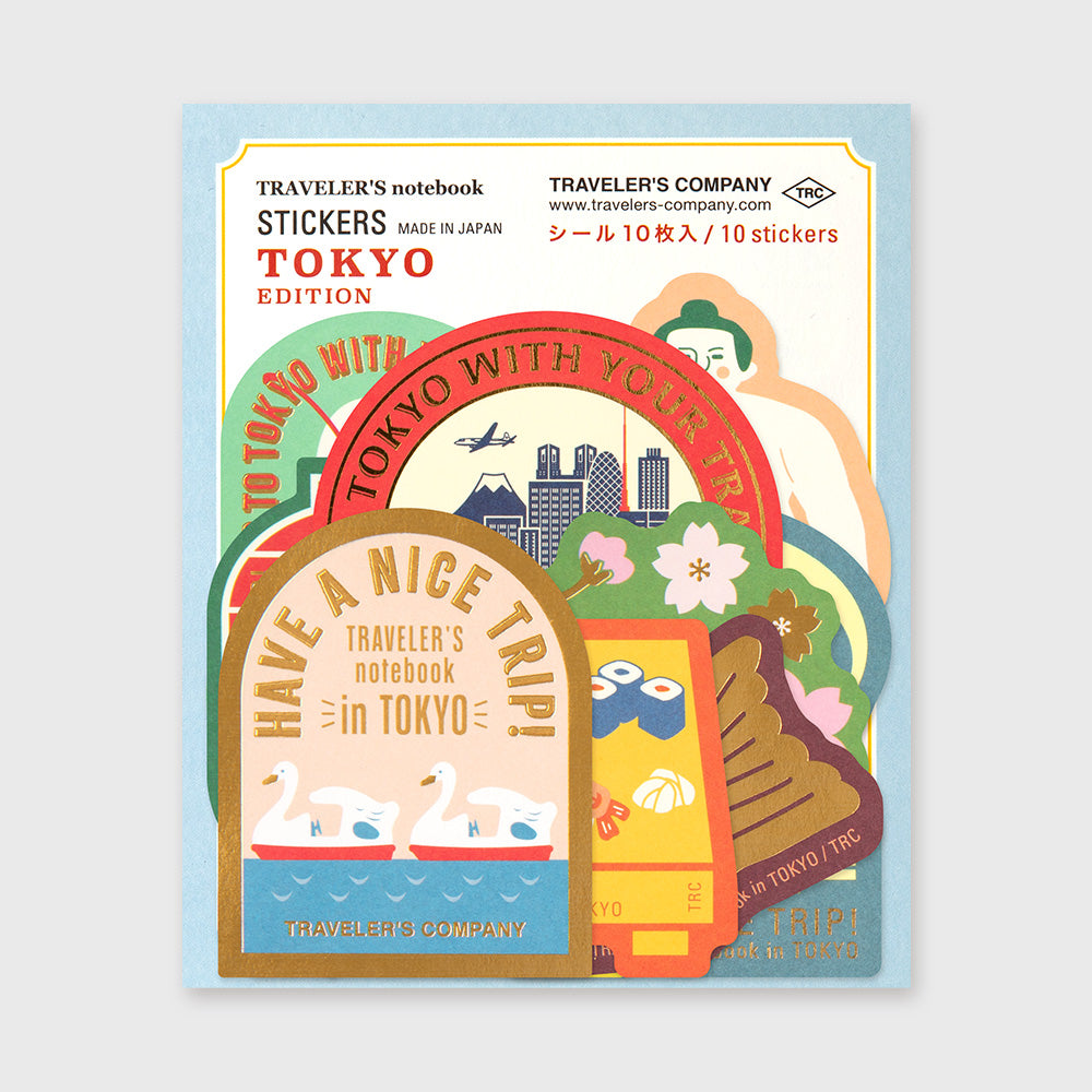 Traveler's Company Japan Notebook TRAVELER‘S Notebook: TOKYO EDITION Sticker Set