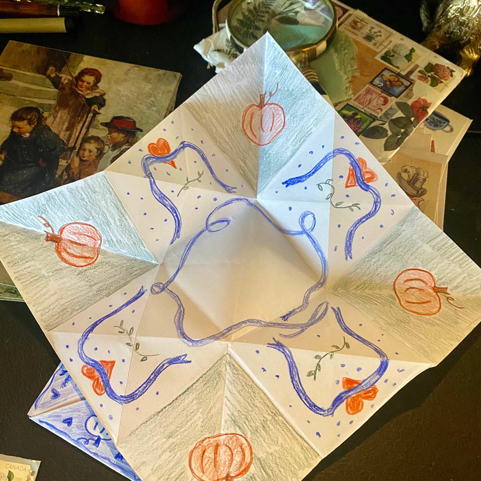 The Paper Seahorse Class November 22nd 2025 Saturday 2 - 4p Victorian Puzzle Purses