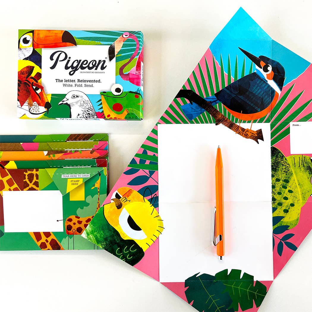 pigeonposted Wild Lives Pigeon letter pack