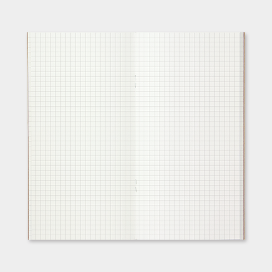 Traveler's Company Japan Midori Traveler's Notebook Refills 002 Traveler's Notebook Regular  - Refill - Grid Notebook