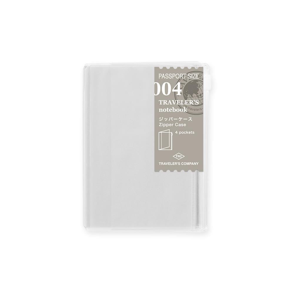 Traveler&#39;s Company Japan Traveler&#39;s Notebook Refills 004 Traveler&#39;s Notebook Passport  - Refill - Zipper Pocket