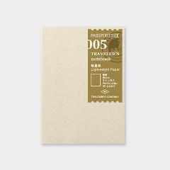 Traveler&#39;s Company Japan Midori Traveler&#39;s Notebook Refills 005 Traveler&#39;s Notebook - Passport - Refill - Lightweight Paper Notebook