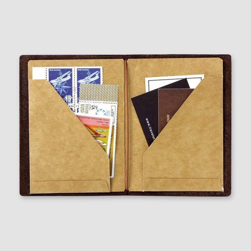 Traveler's Company Japan Midori Traveler's Notebook Refills 010 Traveler's Notebook Passport  - Refill - Kraft File