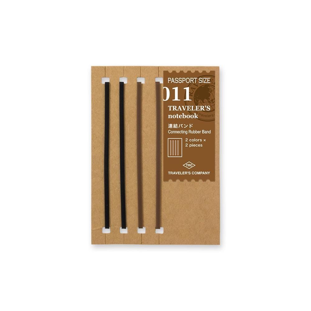 Traveler&#39;s Company Japan Midori Traveler&#39;s Notebook Refills 011 Traveler&#39;s Notebook Passport  - Refill - Binding Bands