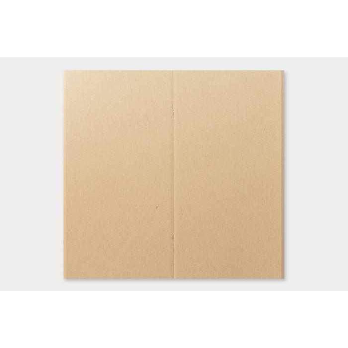 Traveler's Company Japan Midori Traveler's Notebook Refills 014 Traveler's Notebook Regular  - Refill - Kraft Paper Notebook