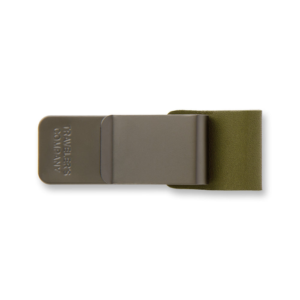 Traveler's Company Japan Writing Accessories Olive 016 TRAVELER'S Notebook - Medium Olive Pen Holder