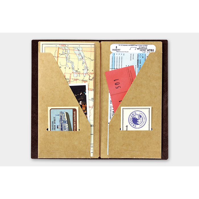 003 TRAVELER'S Notebook Regular - Refill - Blank Notebook - The Paper  Seahorse