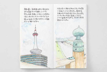 Traveler's Company Japan Midori Traveler's Notebook Refills 027 Traveler's Notebook Regular - Refill - Watercolor Paper Notebook
