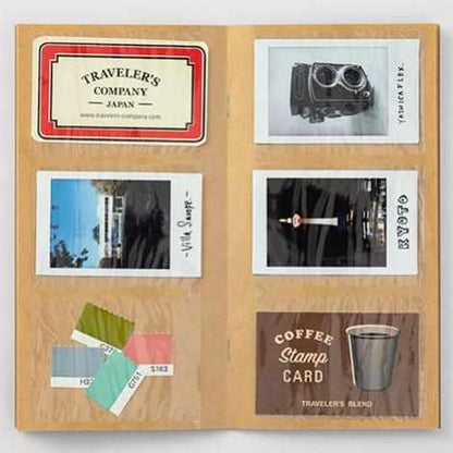 Traveler's Company Japan Midori Traveler's Notebook Refills 028 Traveler's Notebook Regular - Refill - Card File