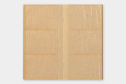 Traveler's Company Japan Midori Traveler's Notebook Refills 028 Traveler's Notebook Regular - Refill - Card File