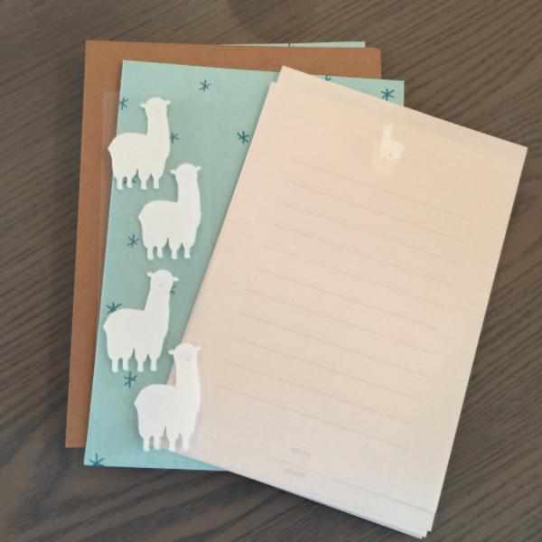Midori Stationery Alpaca Letter Paper with Envelopes