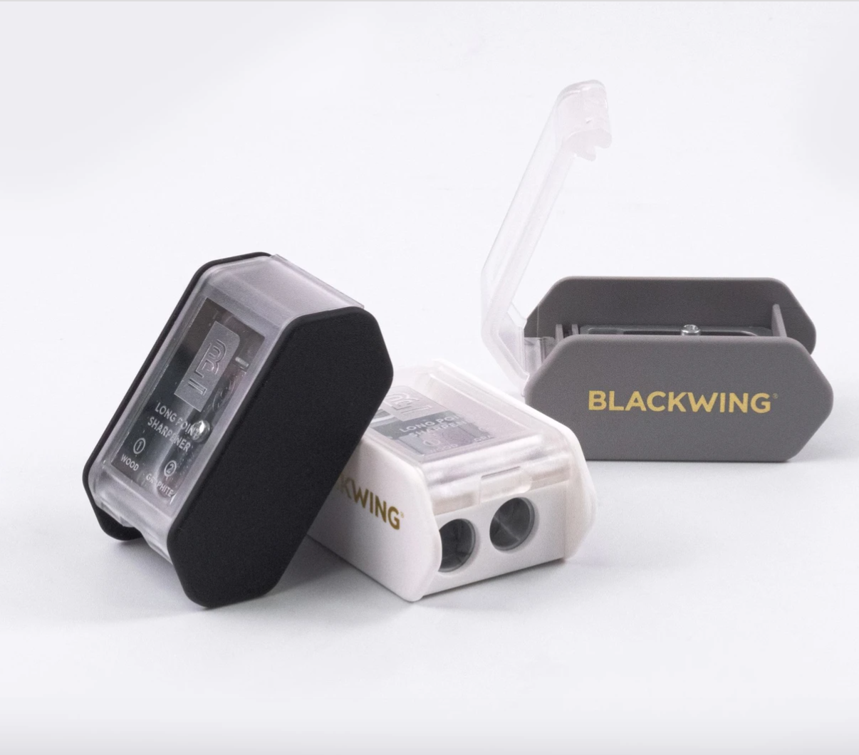 Blackwing Writing Accessories White Blackwing Long Point Two-Step Pencil Sharpener
