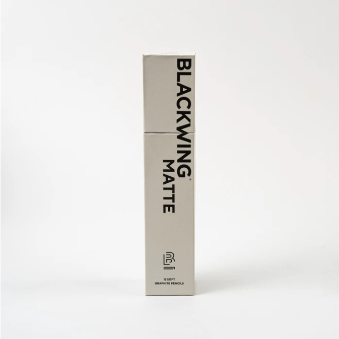Blackwing Pencils Blackwing Matte: Soft Graphite Pencils - Boxed set of 12