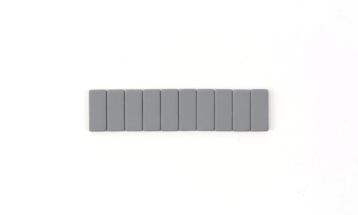 Blackwing Writing Accessories Grey Replacement Eraser Pack Blackwing Replacement Erasers