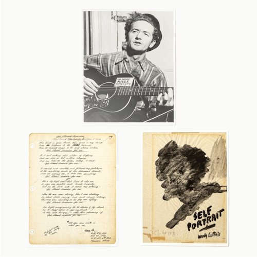 Blackwing Pencils Blackwing Volume 223 - Tribute to Woody Guthrie Postcards