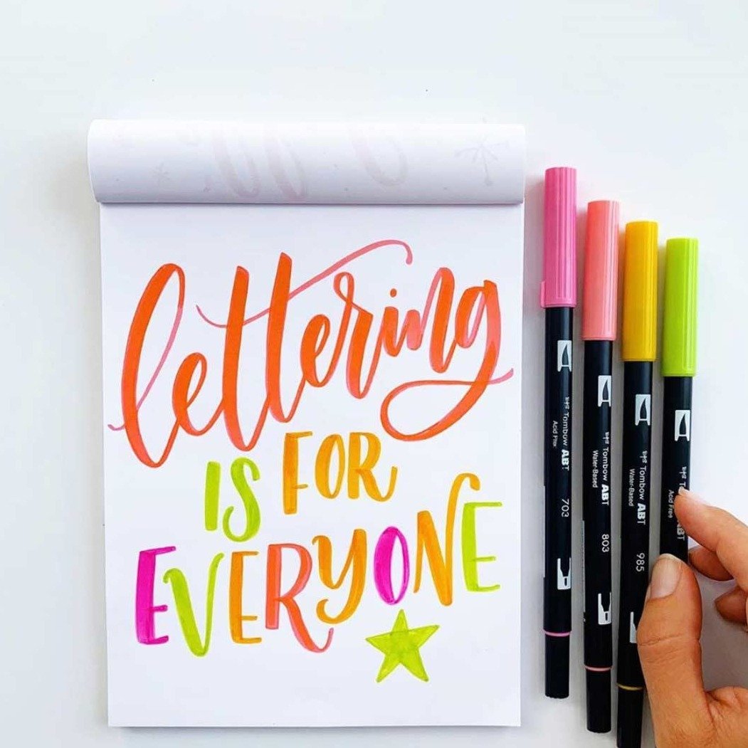 Thinkific Classes Brush Lettering 101 with Amanda Kammarada ONLINE Course