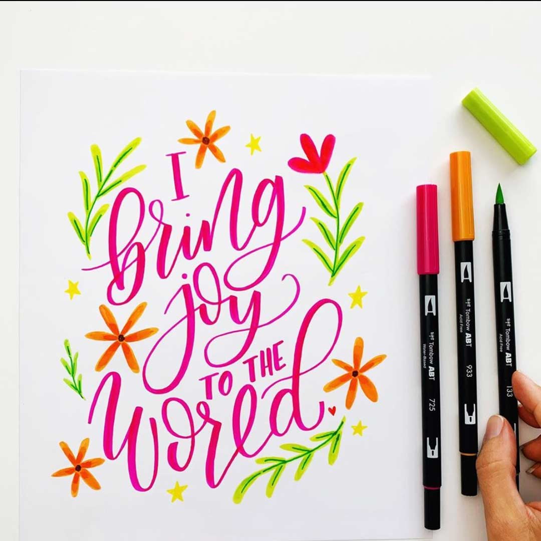 Thinkific Classes Brush Lettering 101 with Amanda Kammarada ONLINE Course