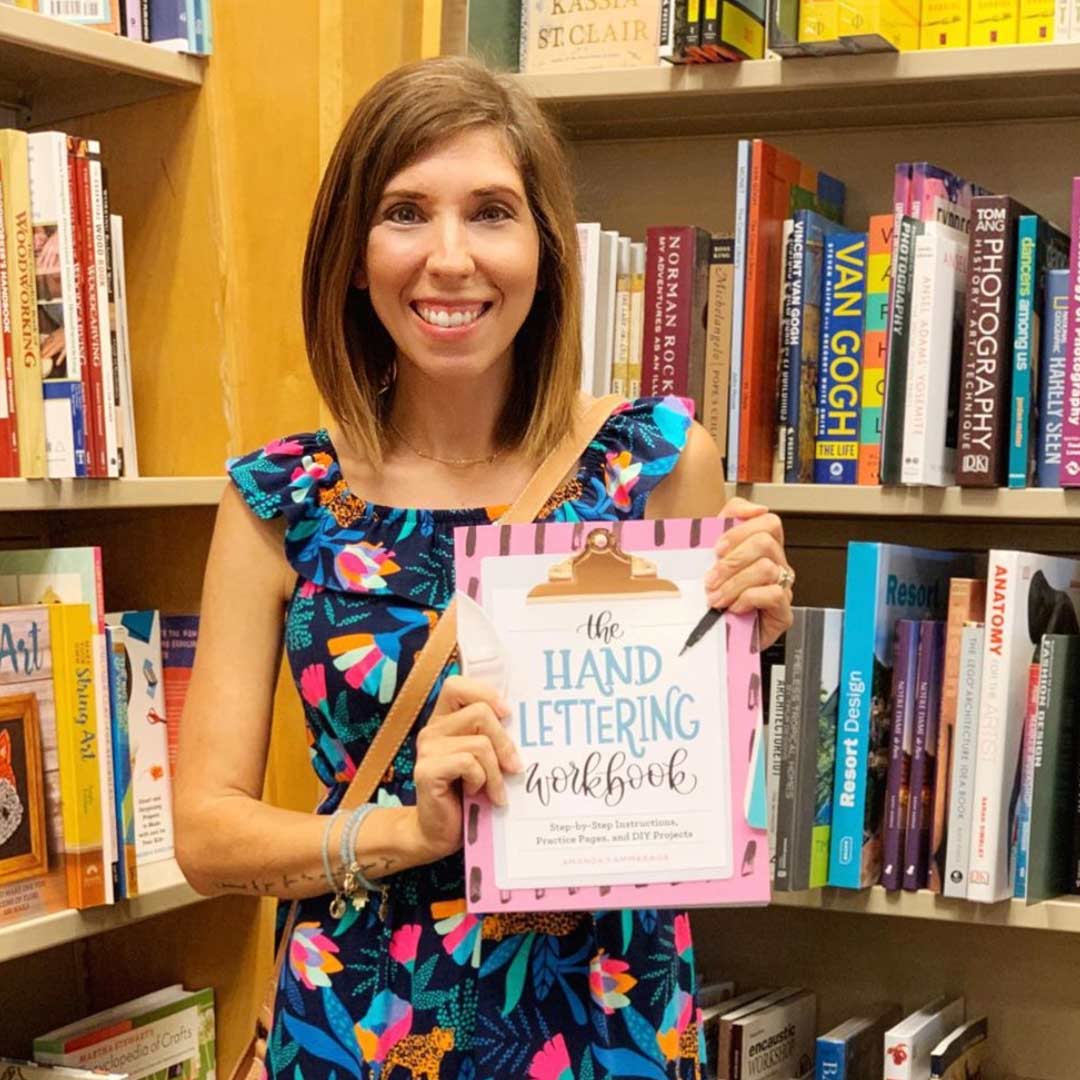 Thinkific Classes Brush Lettering 101 with Amanda Kammarada ONLINE Course