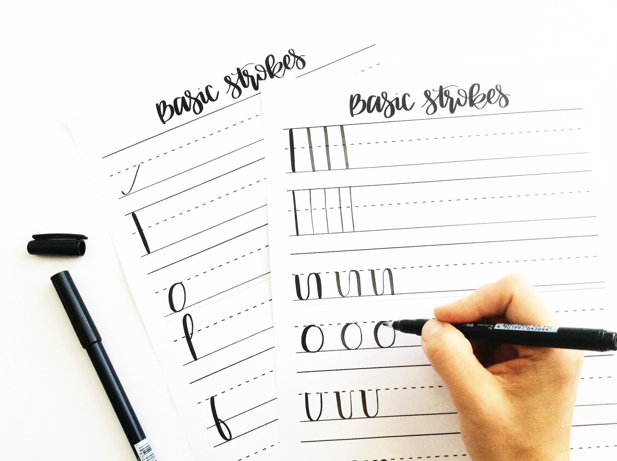 Beginning with Brush Pens Online Course – Hand Lettered Design
