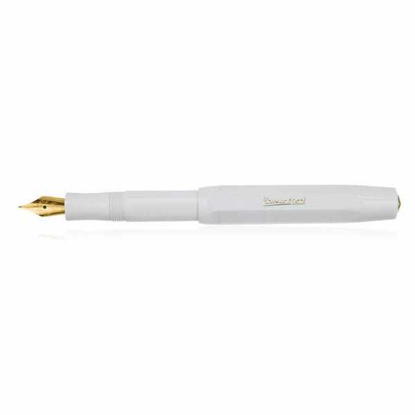 Kaweco Fountain Pen White CLASSIC Kaweco Sport Fountain Pen (with gold-plated nib)