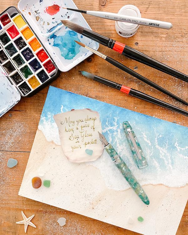 Esterbrook Fountain Pen Esterbrook "Estie" Fountain Pen: Sea Glass