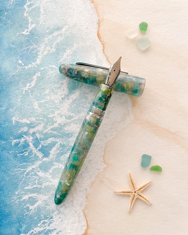 Esterbrook Fountain Pen Esterbrook "Estie" Fountain Pen: Sea Glass (Oversize)
