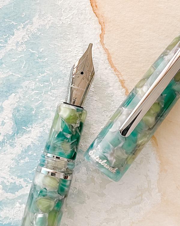 Esterbrook Fountain Pen Esterbrook "Estie" Fountain Pen: Sea Glass (Oversize)