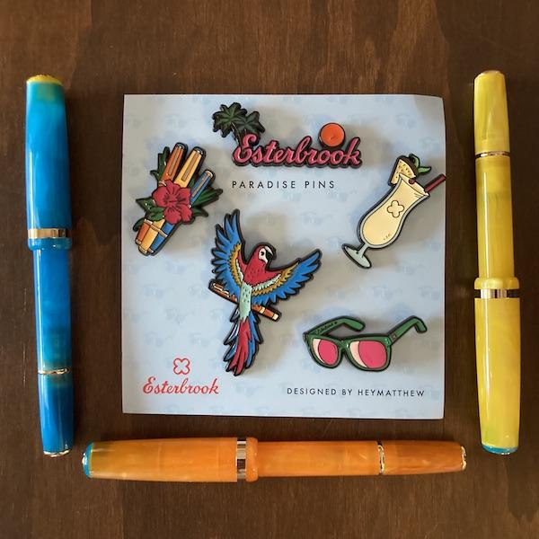 Esterbrook Fountain Pen Esterbrook &quot;Estie&quot; Paradise Limited Edition Pin Set