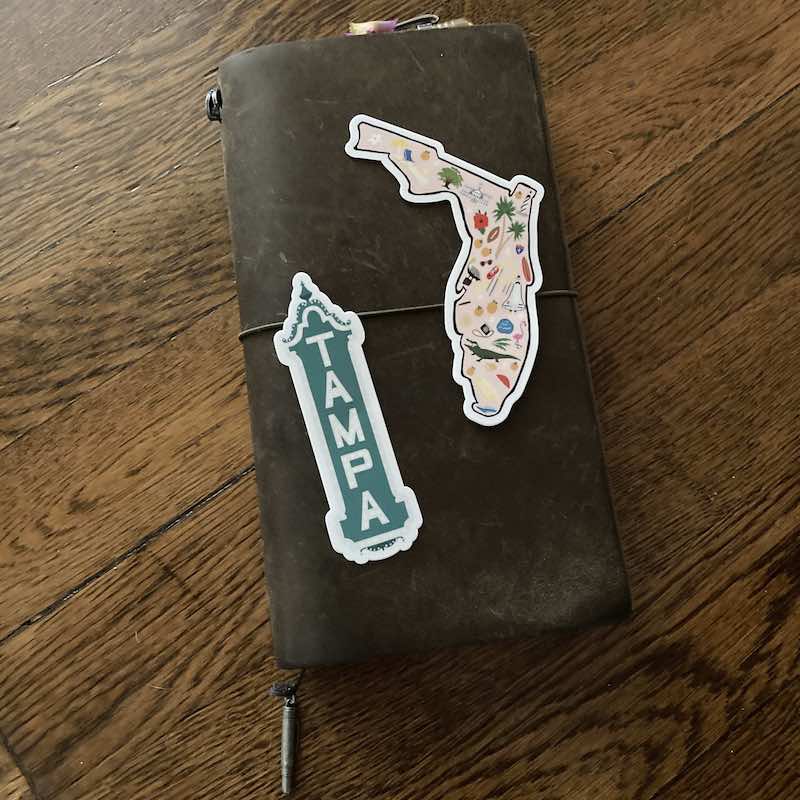 Bloomwolf Studio sticker Florida Sticker